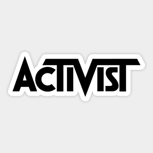 Activist Sticker